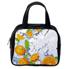 Fruits Water Vegetables Food Classic Handbags (one Side) by BangZart