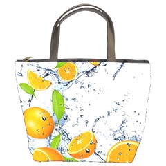 Fruits Water Vegetables Food Bucket Bags by BangZart