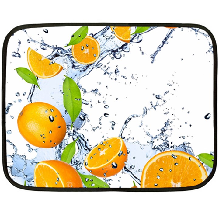 Fruits Water Vegetables Food Fleece Blanket (Mini)