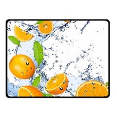 Fruits Water Vegetables Food Fleece Blanket (small) by BangZart