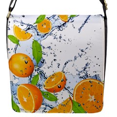 Fruits Water Vegetables Food Flap Messenger Bag (s) by BangZart