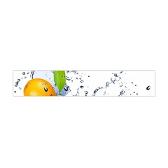 Fruits Water Vegetables Food Flano Scarf (mini) by BangZart