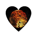 Mars Heart Magnet Front