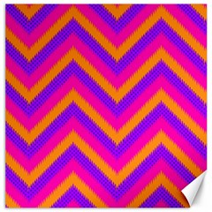 Chevron Canvas 12  X 12   by BangZart