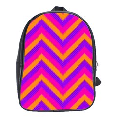 Chevron School Bags(large)  by BangZart