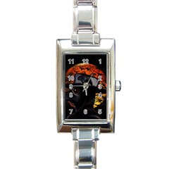 Bird-man  Rectangle Italian Charm Watch by Valentinaart