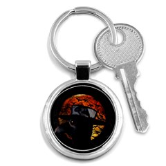 Bird-man  Key Chains (round)  by Valentinaart