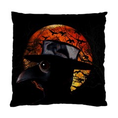 Bird-man  Standard Cushion Case (two Sides) by Valentinaart