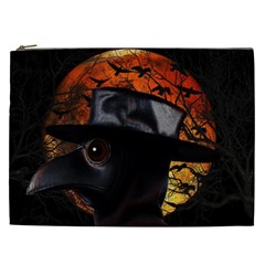 Bird-man  Cosmetic Bag (xxl)  by Valentinaart