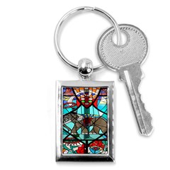 Elephant Stained Glass Key Chains (rectangle)  by BangZart