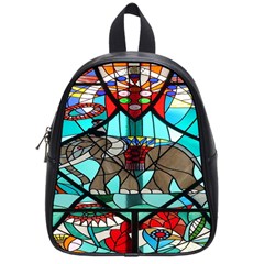 Elephant Stained Glass School Bags (small)  by BangZart