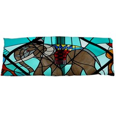 Elephant Stained Glass Body Pillow Case (dakimakura) by BangZart