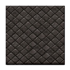 Seamless Leather Texture Pattern Tile Coasters by BangZart