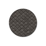 Seamless Leather Texture Pattern Magnet 3  (Round) Front