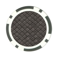 Seamless Leather Texture Pattern Poker Chip Card Guard by BangZart