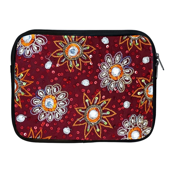 India Traditional Fabric Apple iPad 2/3/4 Zipper Cases