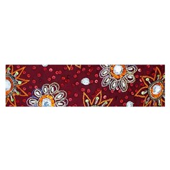 India Traditional Fabric Satin Scarf (oblong) by BangZart