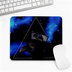 Bird-man  Large Mousepads by Valentinaart