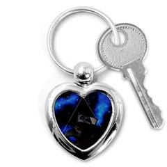 Bird-man  Key Chains (heart)  by Valentinaart