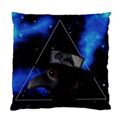 Bird-man  Standard Cushion Case (one Side) by Valentinaart