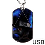 Bird-man  Dog Tag USB Flash (One Side) Front