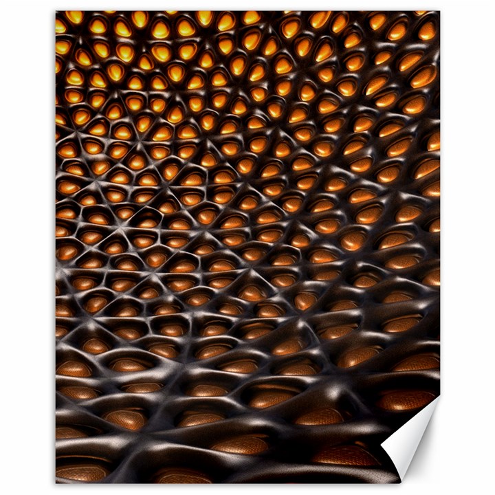 Digital Blasphemy Honeycomb Canvas 11  x 14  