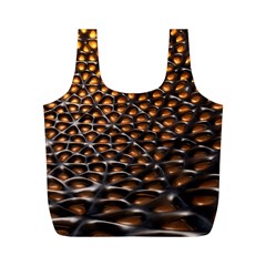 Digital Blasphemy Honeycomb Full Print Recycle Bags (m)  by BangZart