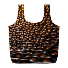 Digital Blasphemy Honeycomb Full Print Recycle Bags (l)  by BangZart