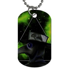 Bird-man  Dog Tag (one Side) by Valentinaart