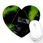 Bird-man  Heart Mousepads Front