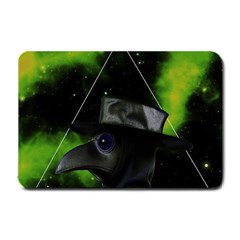 Bird-man  Small Doormat  by Valentinaart