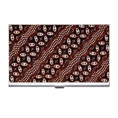 Art Traditional Batik Pattern Business Card Holders by BangZart