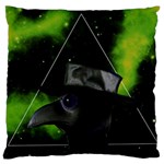 Bird-man  Large Cushion Case (Two Sides) Front