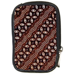 Art Traditional Batik Pattern Compact Camera Cases by BangZart