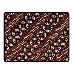 Art Traditional Batik Pattern Fleece Blanket (small) by BangZart