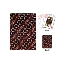 Art Traditional Batik Pattern Playing Cards (mini)  by BangZart