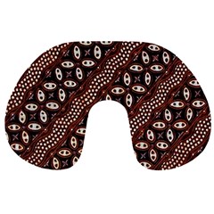 Art Traditional Batik Pattern Travel Neck Pillows by BangZart