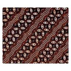 Art Traditional Batik Pattern Double Sided Flano Blanket (small)  by BangZart