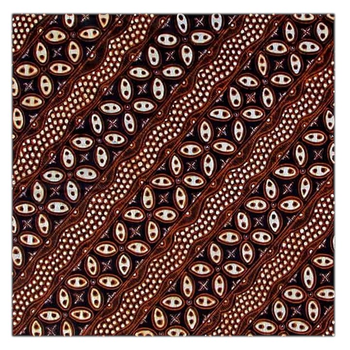 Art Traditional Batik Pattern Large Satin Scarf (Square)