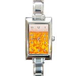 Beer Alcohol Drink Drinks Rectangle Italian Charm Watch Front