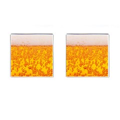 Beer Alcohol Drink Drinks Cufflinks (square) by BangZart