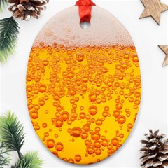 Beer Alcohol Drink Drinks Oval Ornament (two Sides) by BangZart