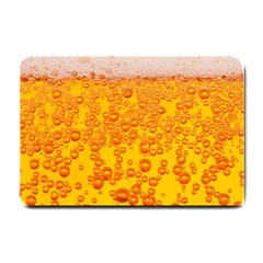 Beer Alcohol Drink Drinks Small Doormat  by BangZart