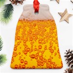 Beer Alcohol Drink Drinks Bell Ornament (Two Sides) Back