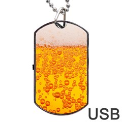 Beer Alcohol Drink Drinks Dog Tag Usb Flash (one Side) by BangZart