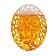 Beer Alcohol Drink Drinks Oval Filigree Ornament (two Sides) by BangZart