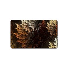 Fractalius Abstract Forests Fractal Fractals Magnet (name Card)