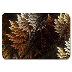 Fractalius Abstract Forests Fractal Fractals Large Doormat 