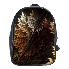 Fractalius Abstract Forests Fractal Fractals School Bags(large) 