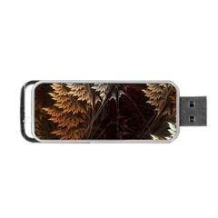 Fractalius Abstract Forests Fractal Fractals Portable Usb Flash (one Side) by BangZart